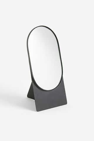 Oblong table mirror with metal frame from H&M Home.