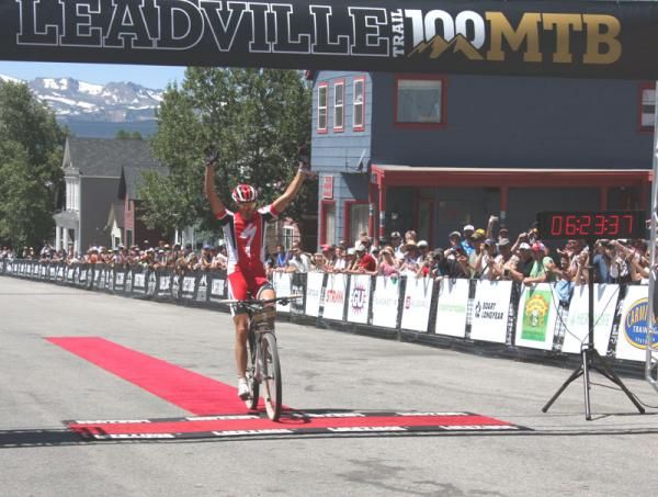 Todd Wells (Specialized) wins the Leadville 100