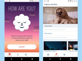 best relaxation apps: stop breathe and think