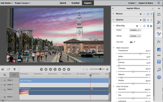 The guided edit takes several steps, but can transform a still photo into a video with a dynamic sky.