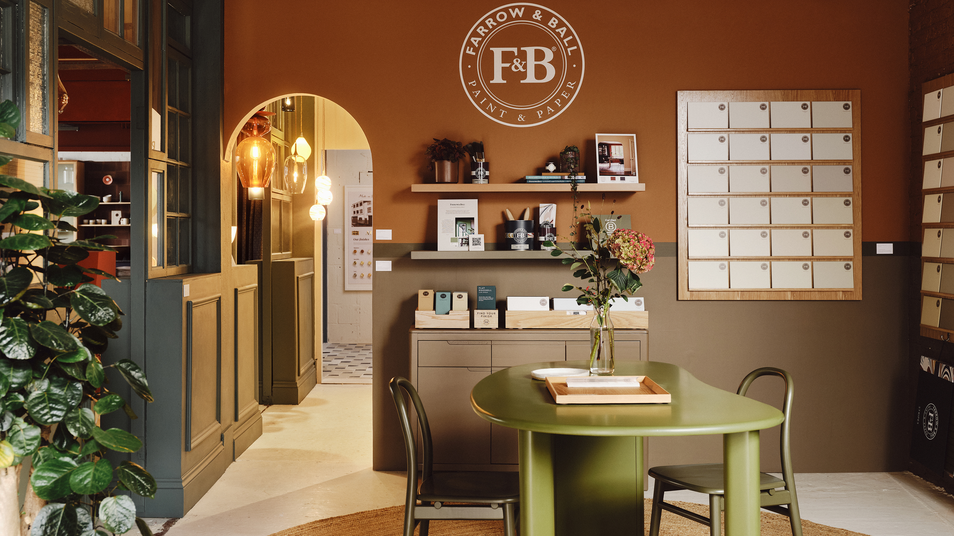 Farrow and ball at The Mix