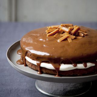 Sticky Date Cake with Toffee Frosting