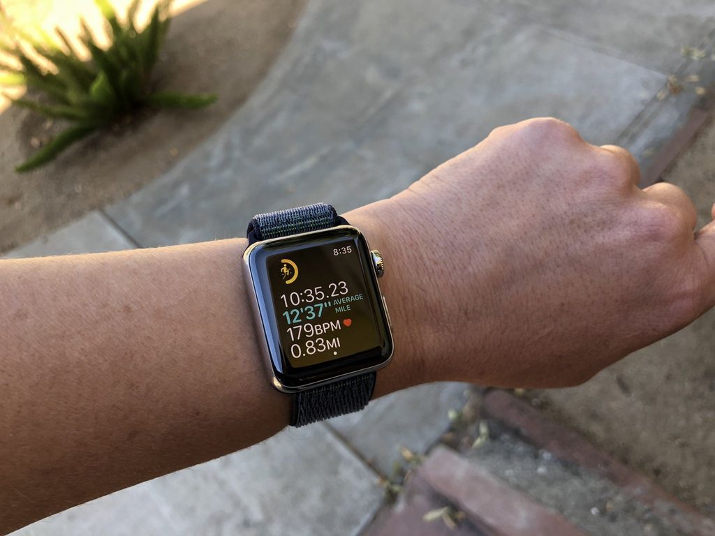 how to stay in zone 2 while running apple watch