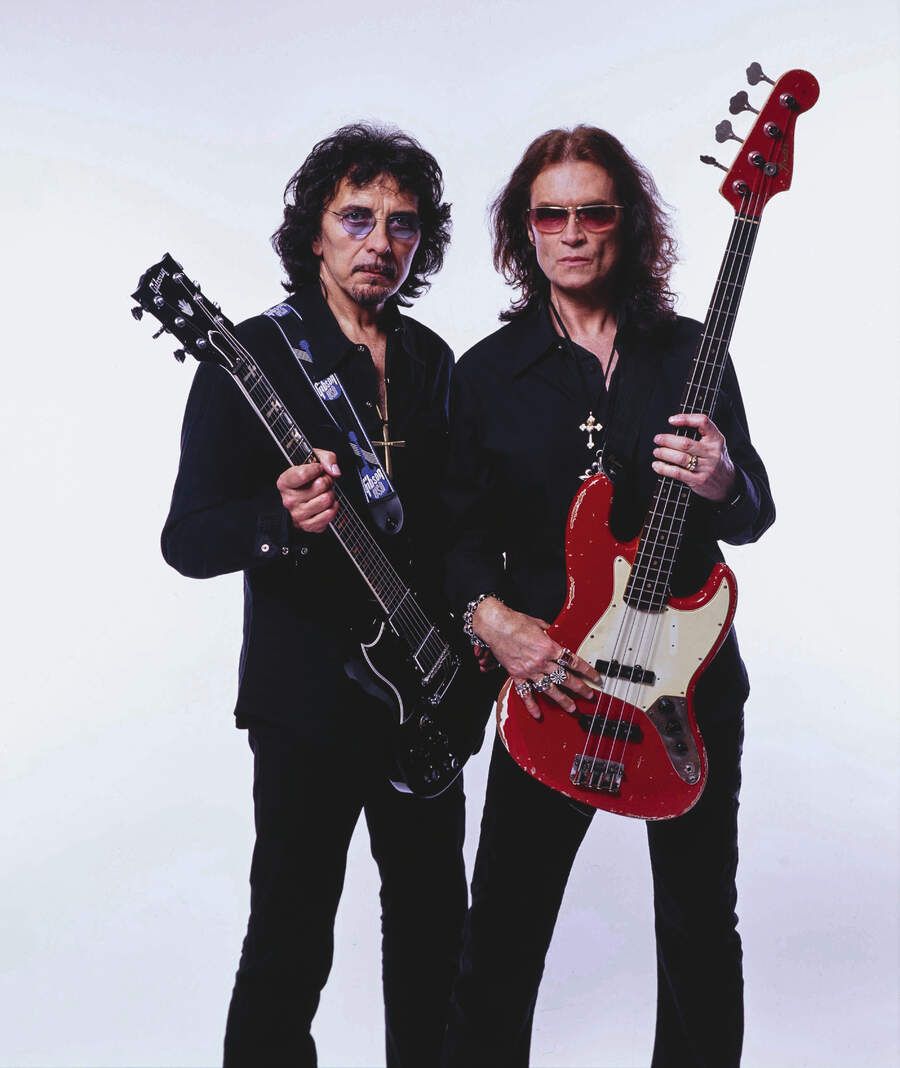Tony Iommi and Glenn Hughes