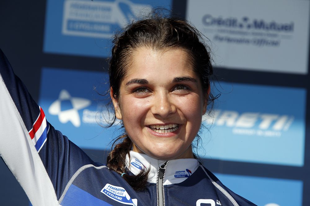 Runner up Helene Clauzel of France.