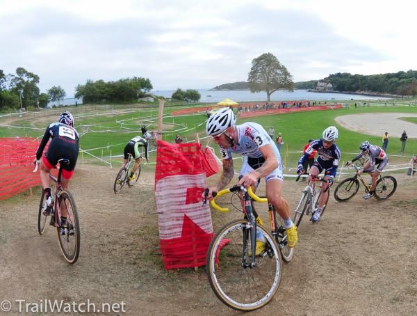 Adam Myerson (Cycle-Smart) having another good day at Gloucester