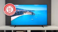 Deals of the Week logo positioned on a picture of the 43-inch LG C5 OLED TV