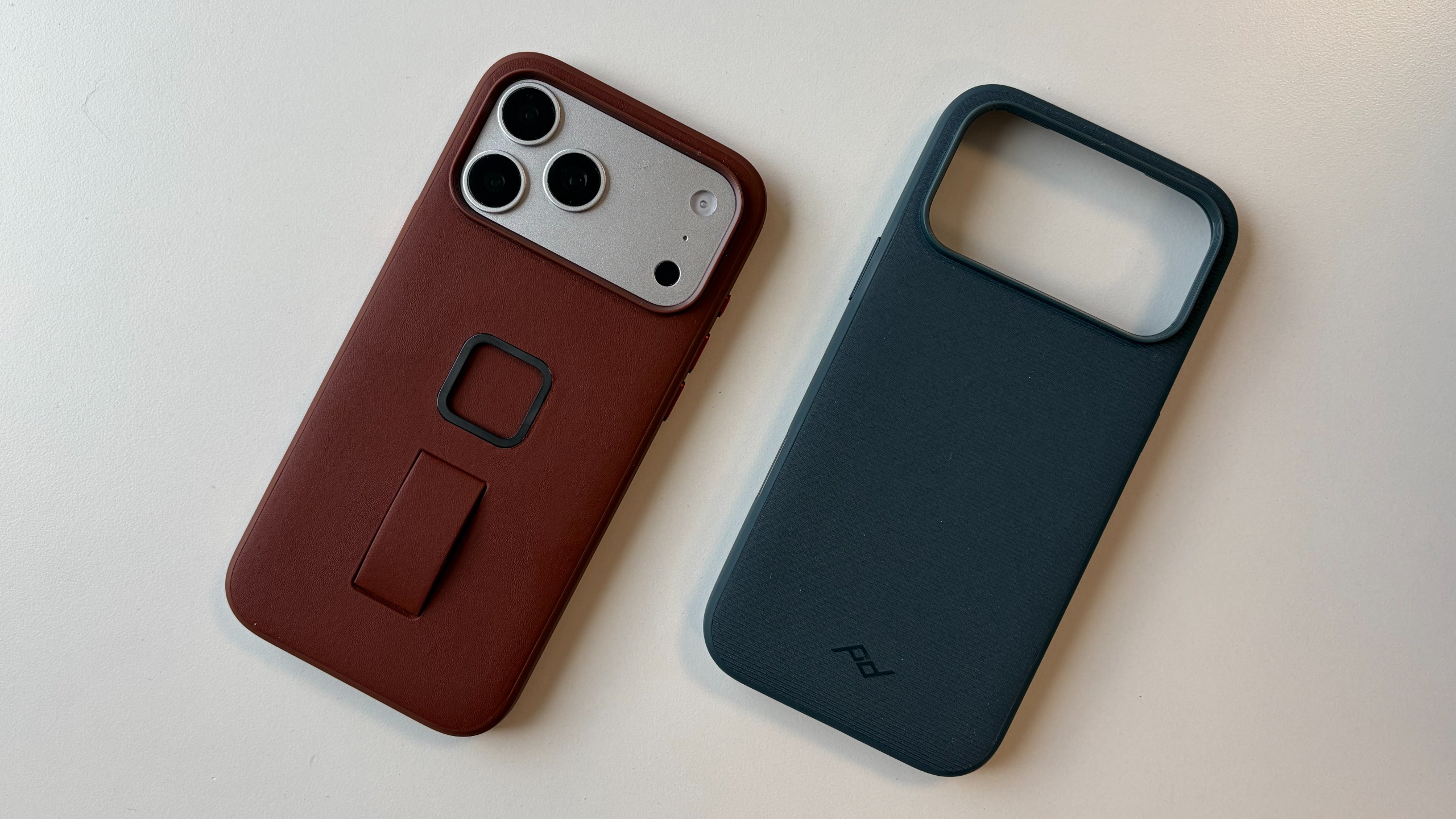 Selection of Peak Design cases for the iPhone 18 Pro Max