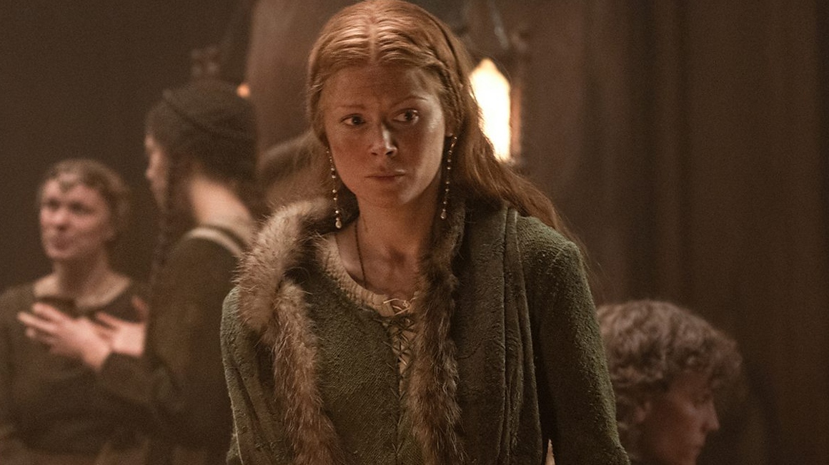 Emily Beecham plays Edith Swan-neck