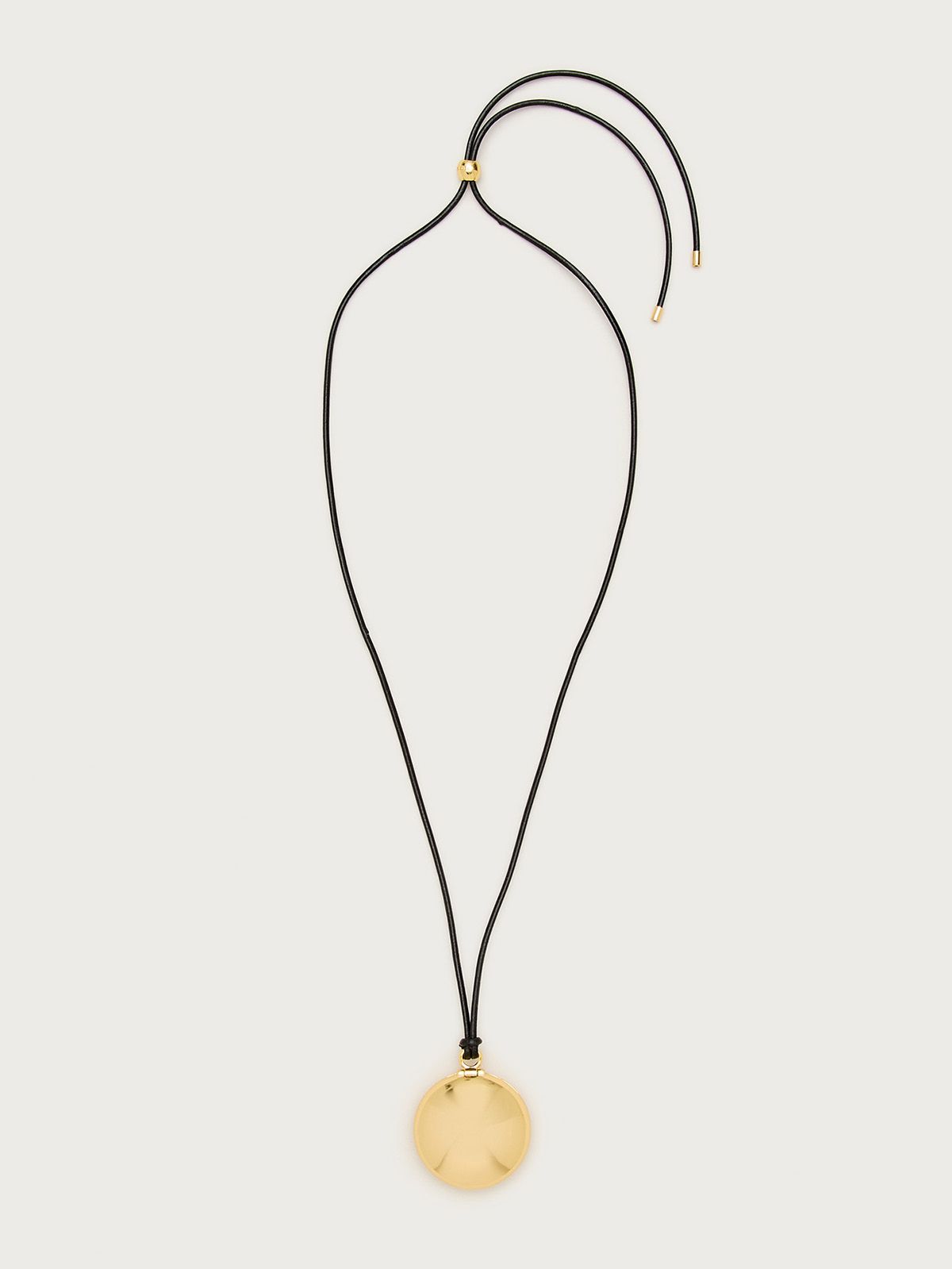 Mirror Compact Pendant Necklace