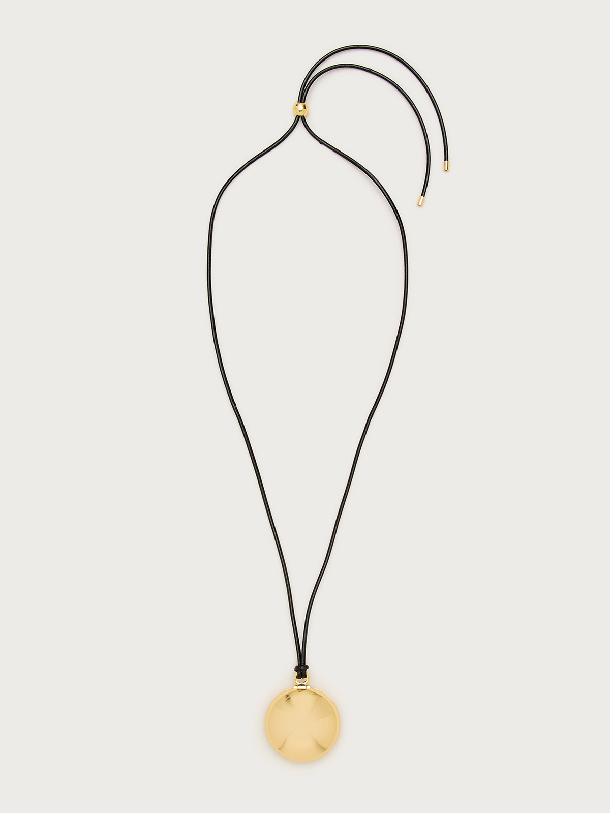 Mirror Compact Pendant Necklace