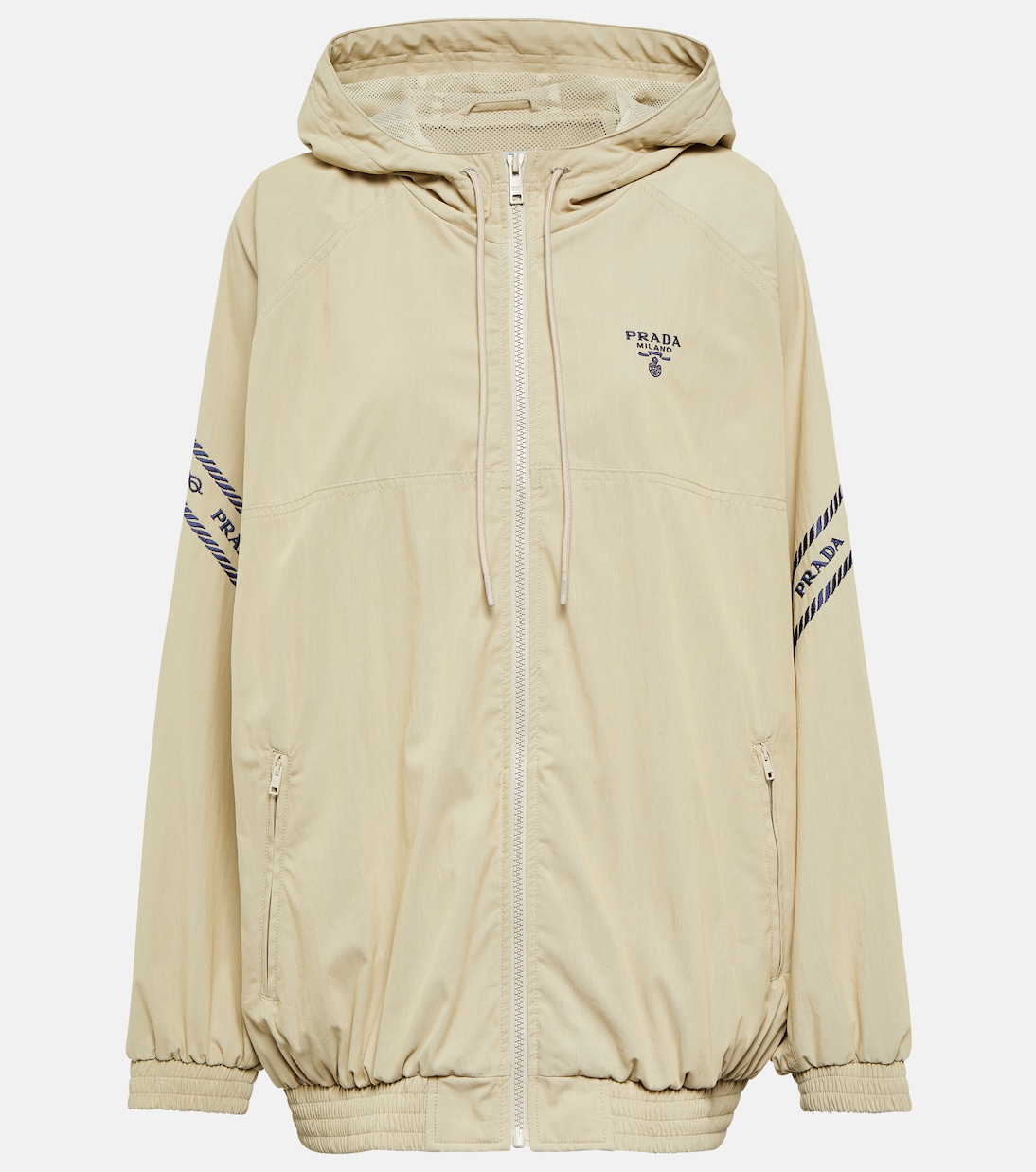 Embroidered Cotton-Blend Jacket