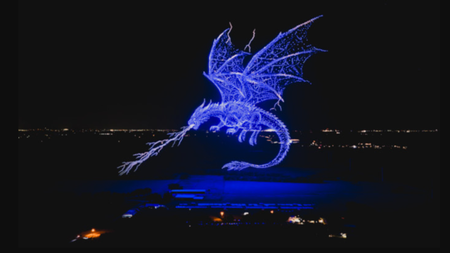 Sky Elements Drone Guinness World Record
