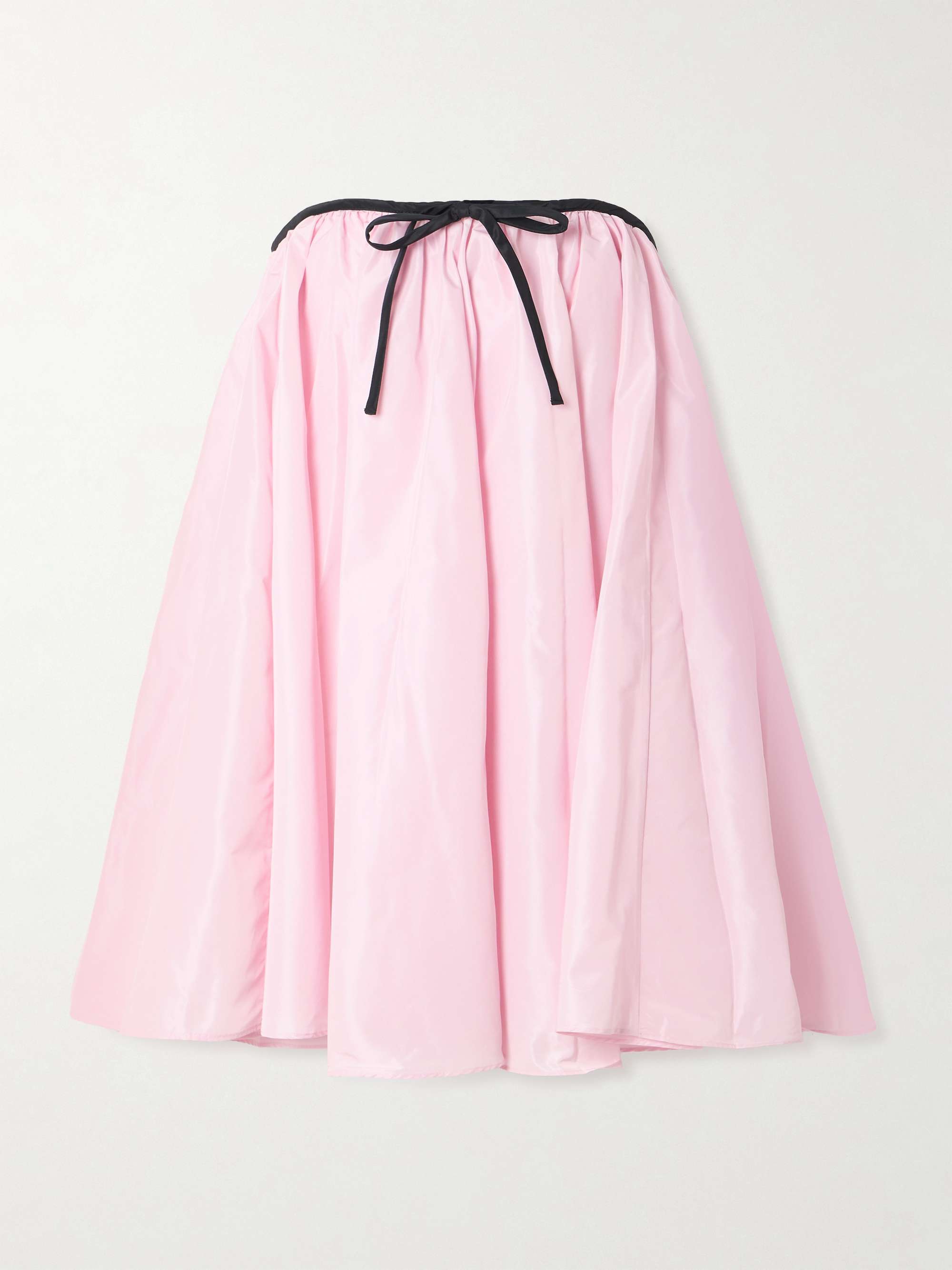Sofia Strapless Bow-Detailed Taffeta Mini Dress