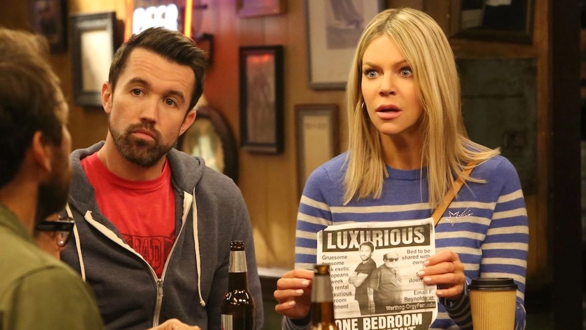 Rob McElhenney and Kaitlin Olson in It&#039;s Always Sunny