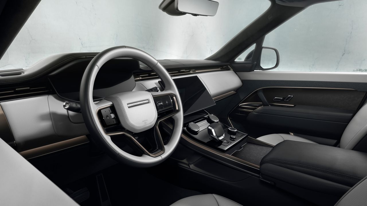 New Range Rover Sport in red