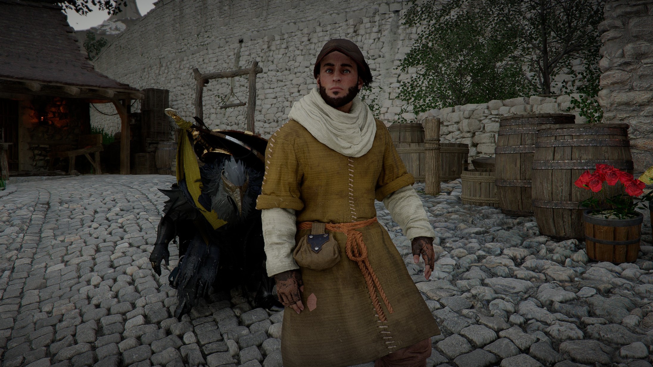 Crimson Desert pickpocket - Kliff behind a guy