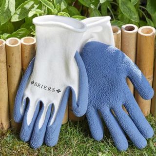 Briers Bamboo Grip Garden Gloves in Blue