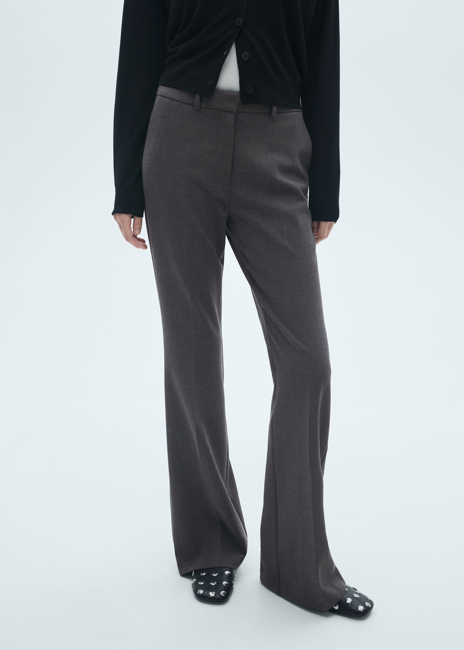 Pocket Flared Pants - Women | Mango Usa
