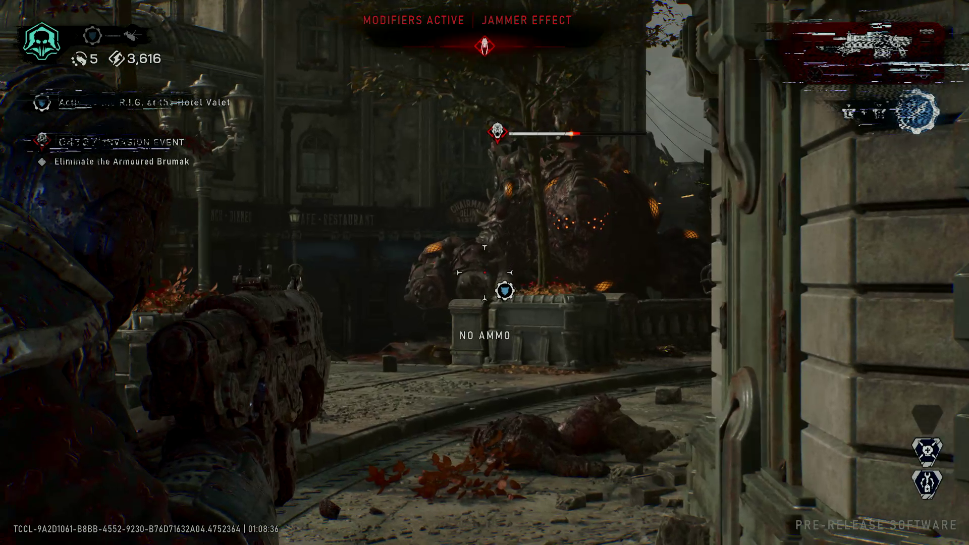 Gears of War: E-Day Horde Siege mode gameplay screenshots, showcasing locust combat and PvE third-person gameplay