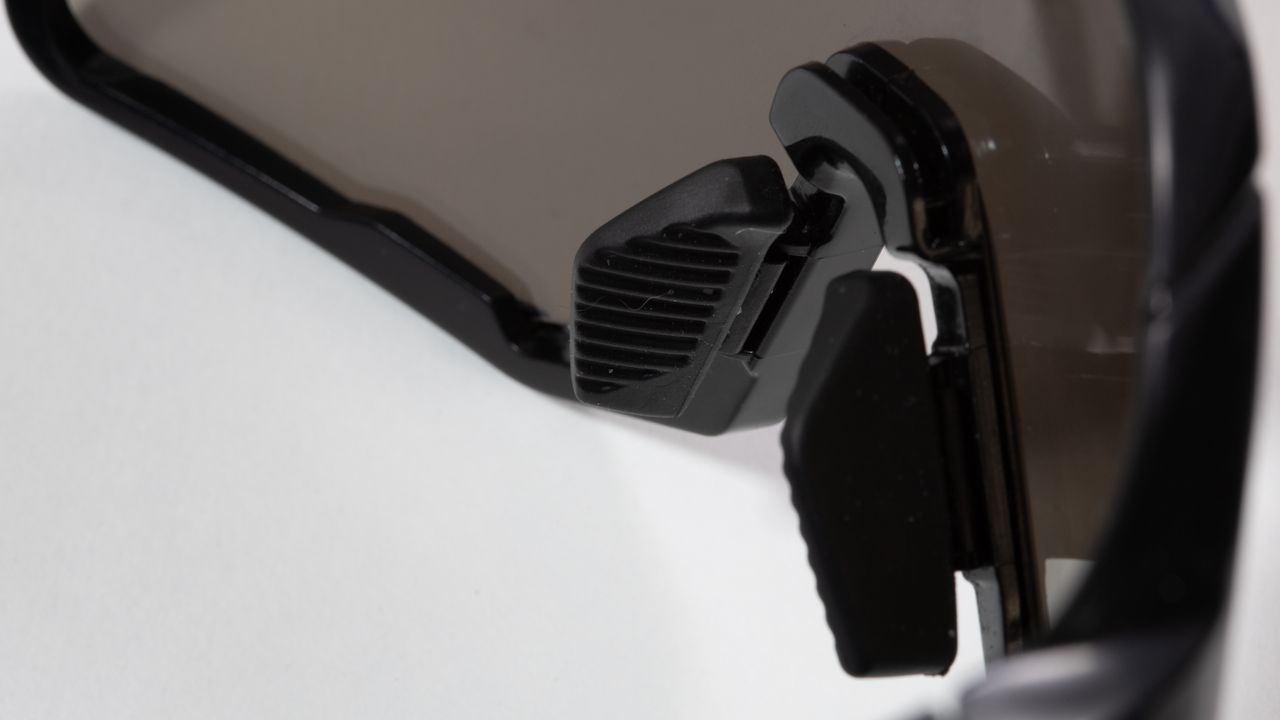Koo Demos Cycling Sunglasses detail of nose grip