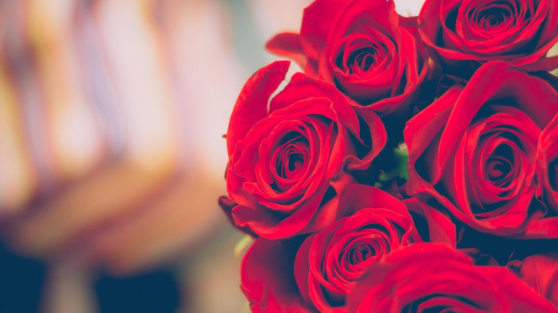 Valentine's Day flowers with same day delivery are available if you