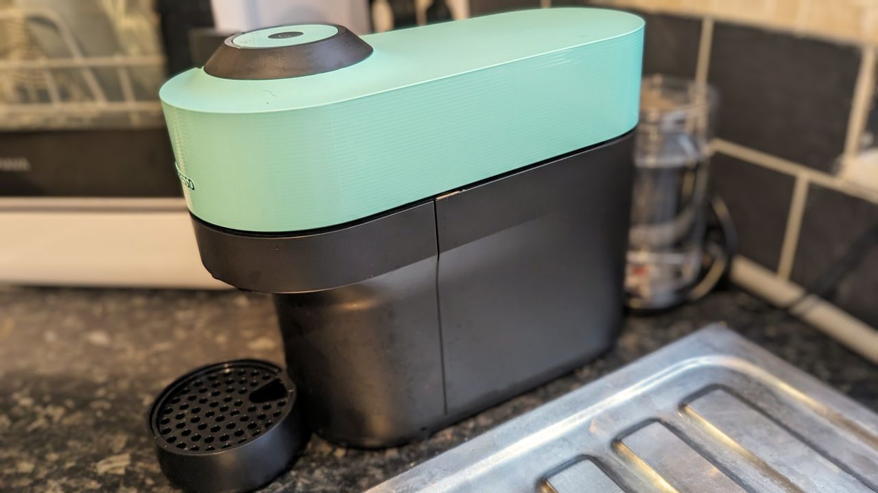 Nespresso Vertuo Pop being tested in writer's home