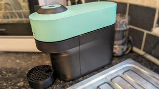 Nespresso Vertuo Pop being tested in writer's home
