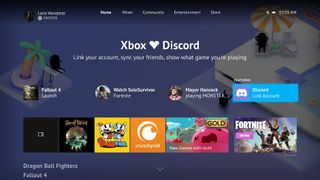 Discord and Xbox have limited integration