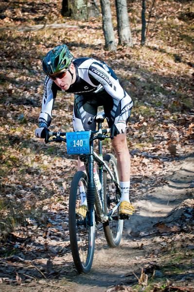 Jeremiah Bishop (Cannondale) en route to a 2nd place finish.
