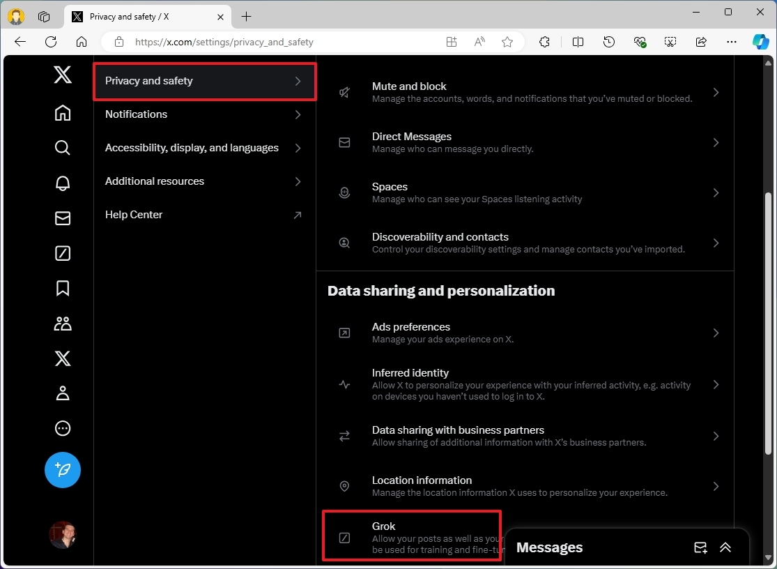 How to prevent Grok from using your data for AI training on X