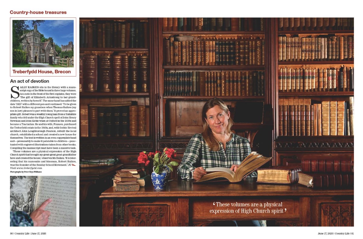 Spread from Country Life June 17, 2026