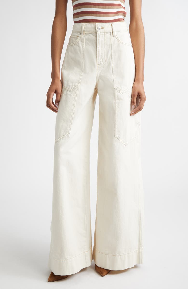 Freddy High Waist Wide Leg Jeans