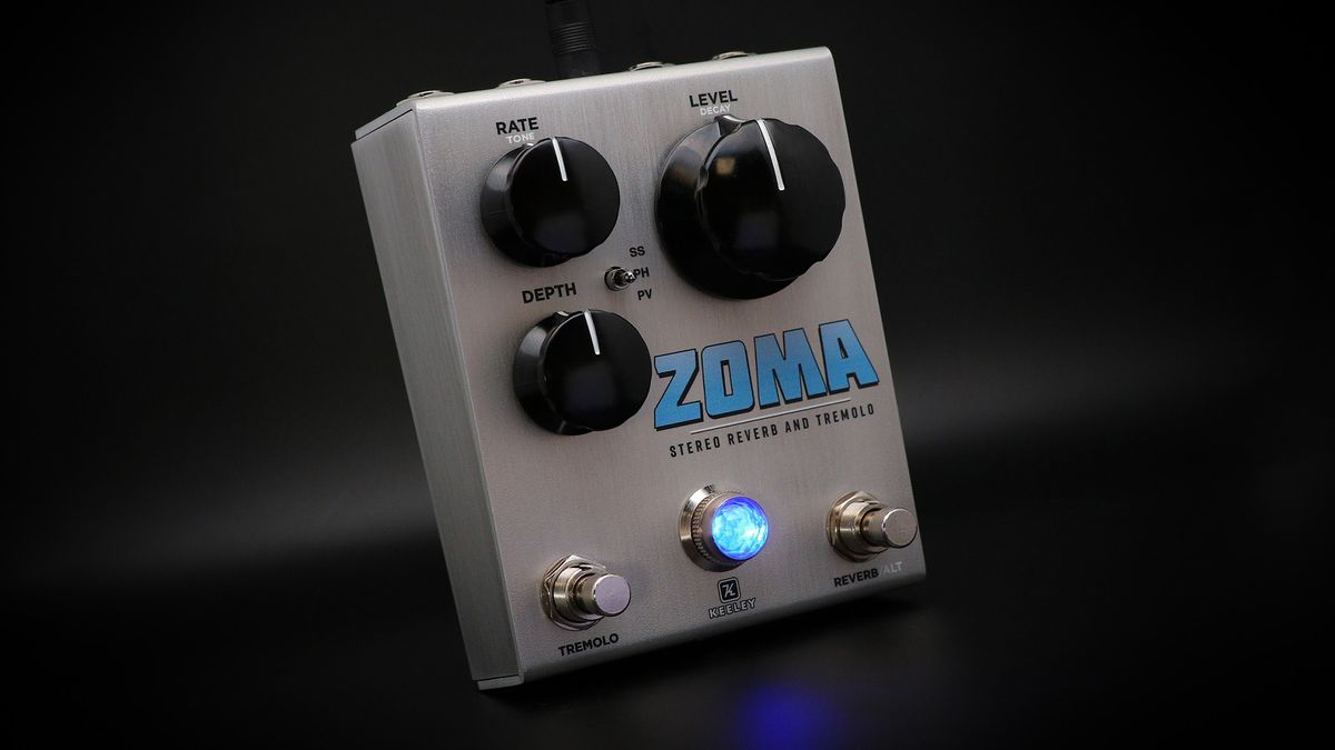 ギター Keeley ZOMA Stereo Reverb and Tremolo ZOMA Stereo Reverb and Tremolo - Keeley Electronics Guitar