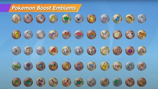 Pokemon Unite Boost Emblems
