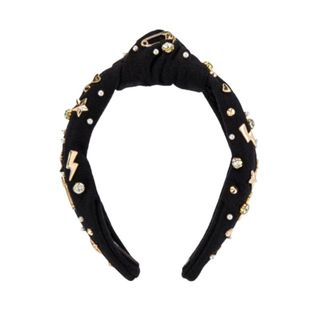 Embellished Black Headband
