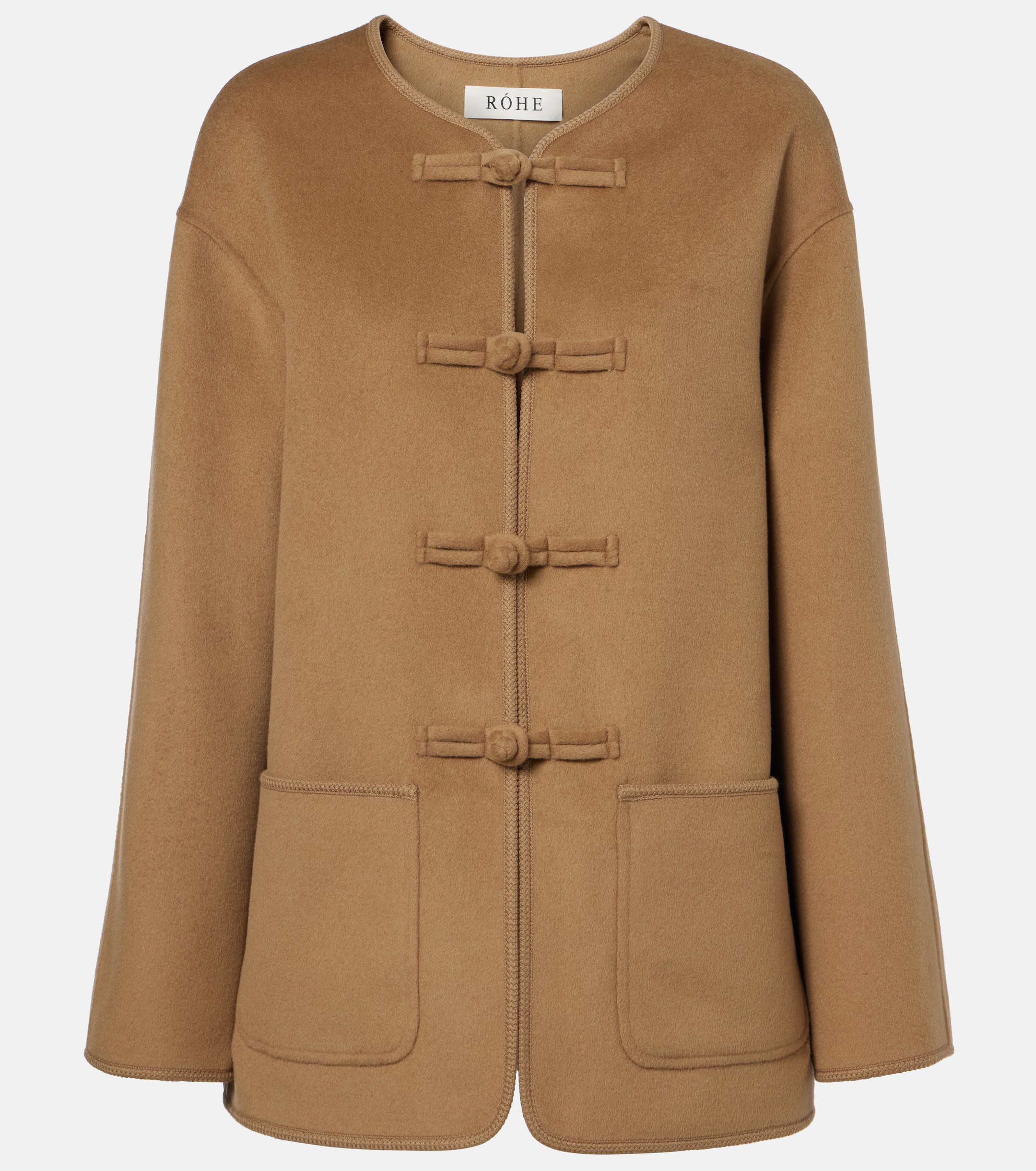 R&oacute;he , Wool and cashmere jacket