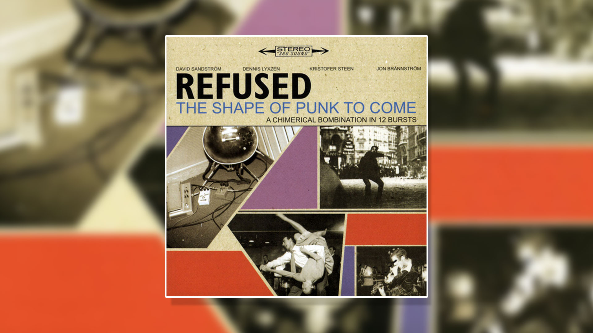The cover of Refused's The Shape of Punk to Come