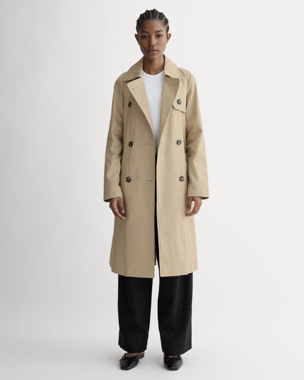 The Modern Trench Coat | Cornstalk - Xxs