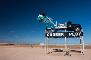 Coober Pedy in Australia.