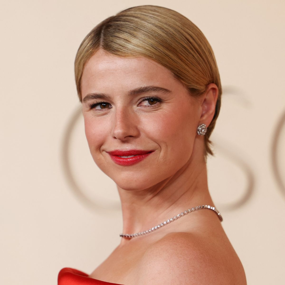 Irish actress Jessie Buckley attends the 98th Annual Academy Awards at the Dolby Theatre in Hollywood, California on March 15, 2026