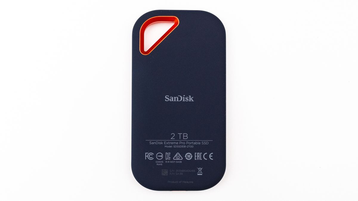 SanDisk Extreme Pro v2 Portable SSD Review: High-dollar Design and