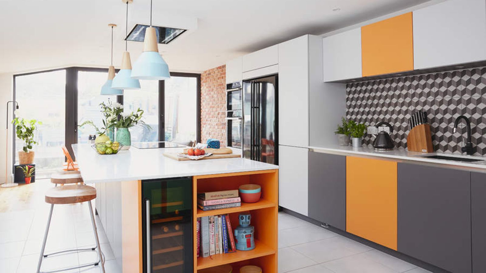 22 twotone kitchens that totally nail this 2021 trend Real Homes