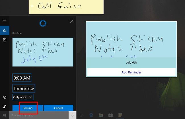 How to create a reminder in Sticky Notes on Windows 10 | Windows Central