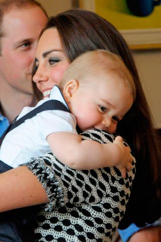 Kate Middleton and Prince George