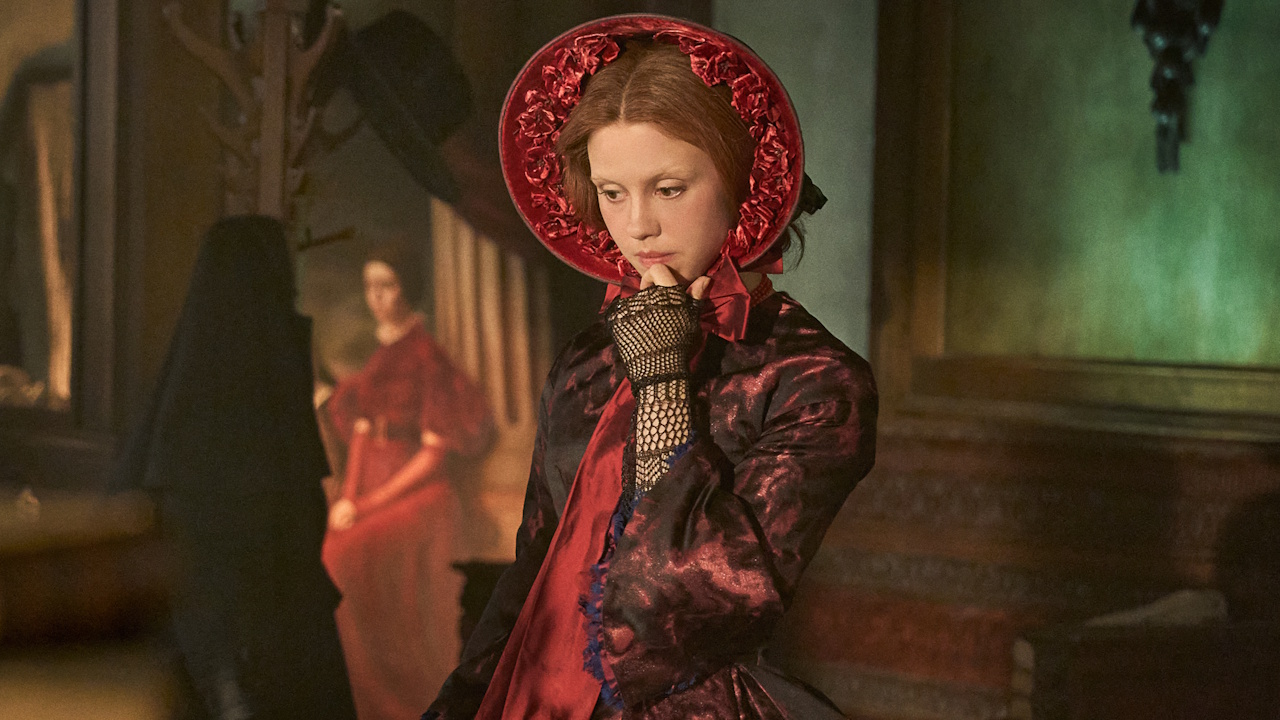 Mia Goth is shown in Guilllermo del Toro's Frankenstein.