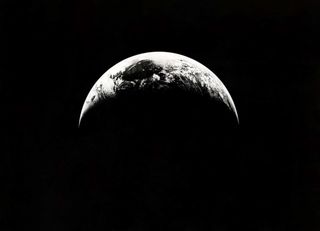 Earth, photographed from the Apollo 11
