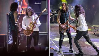 Nuno Bettencourt and Mateus Asato play Get The Funk Out in Sao Paulo