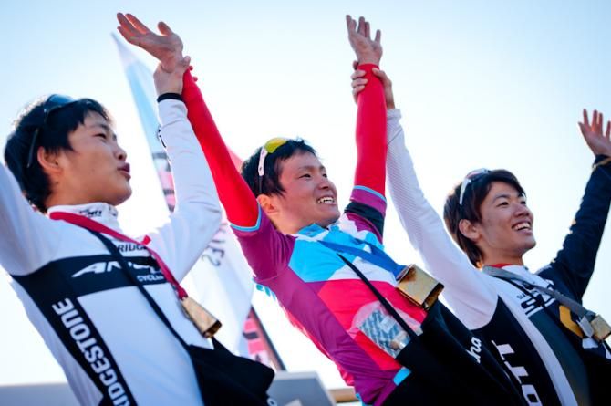 Kota Yokoyama (Shinonoi High School) won the day2 of Nobeyama Cyclo-cross 2013