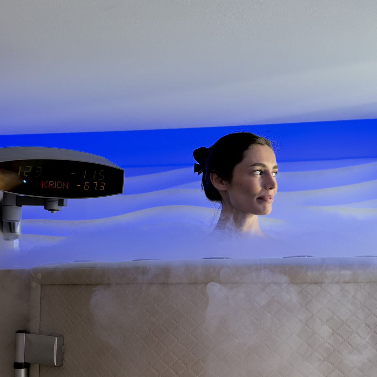 Rebecca Donaldson at Clinique La Prairie